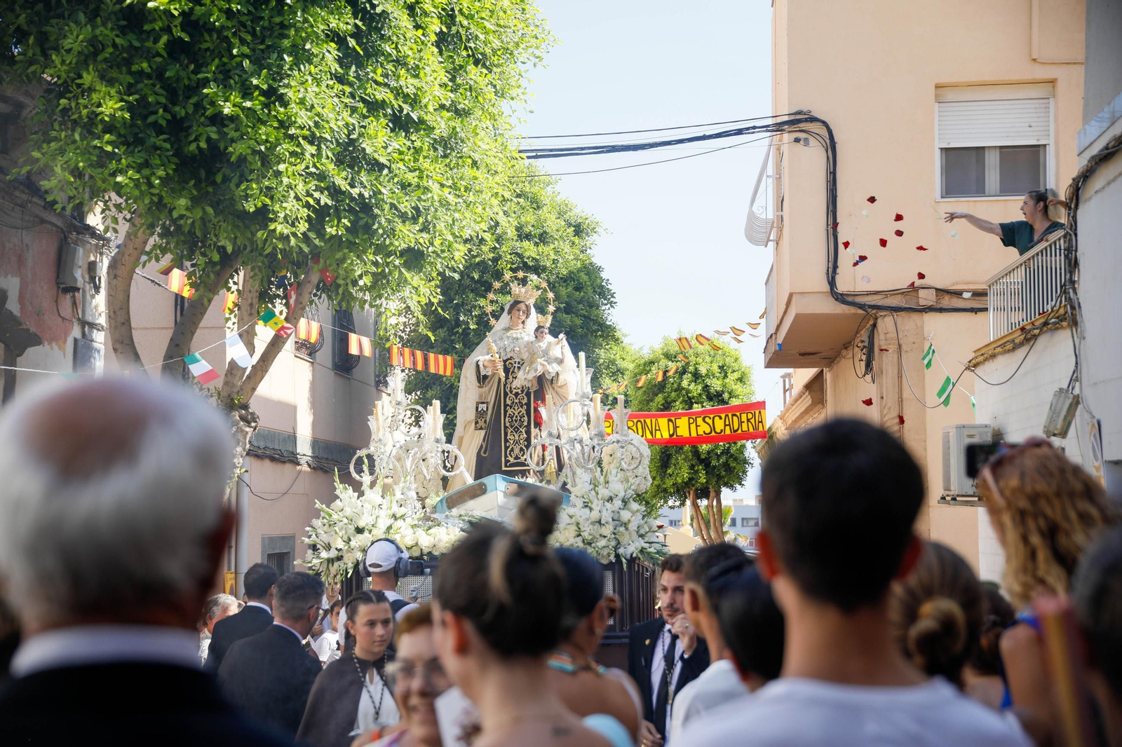 Procesión de Alabanza a la Santísima Virgen del Carmen de Almería