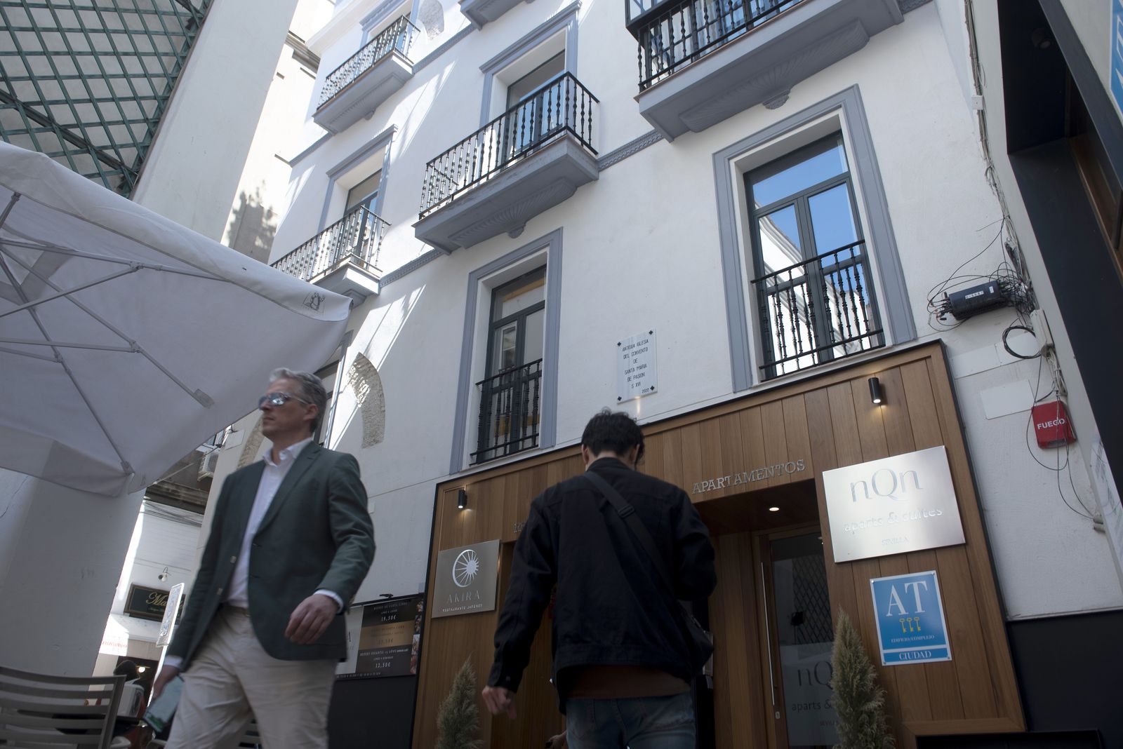 Un restaurante japonés, y pisos turísticos, en la antigua Iglesia del Convento de Santa María de Pasión