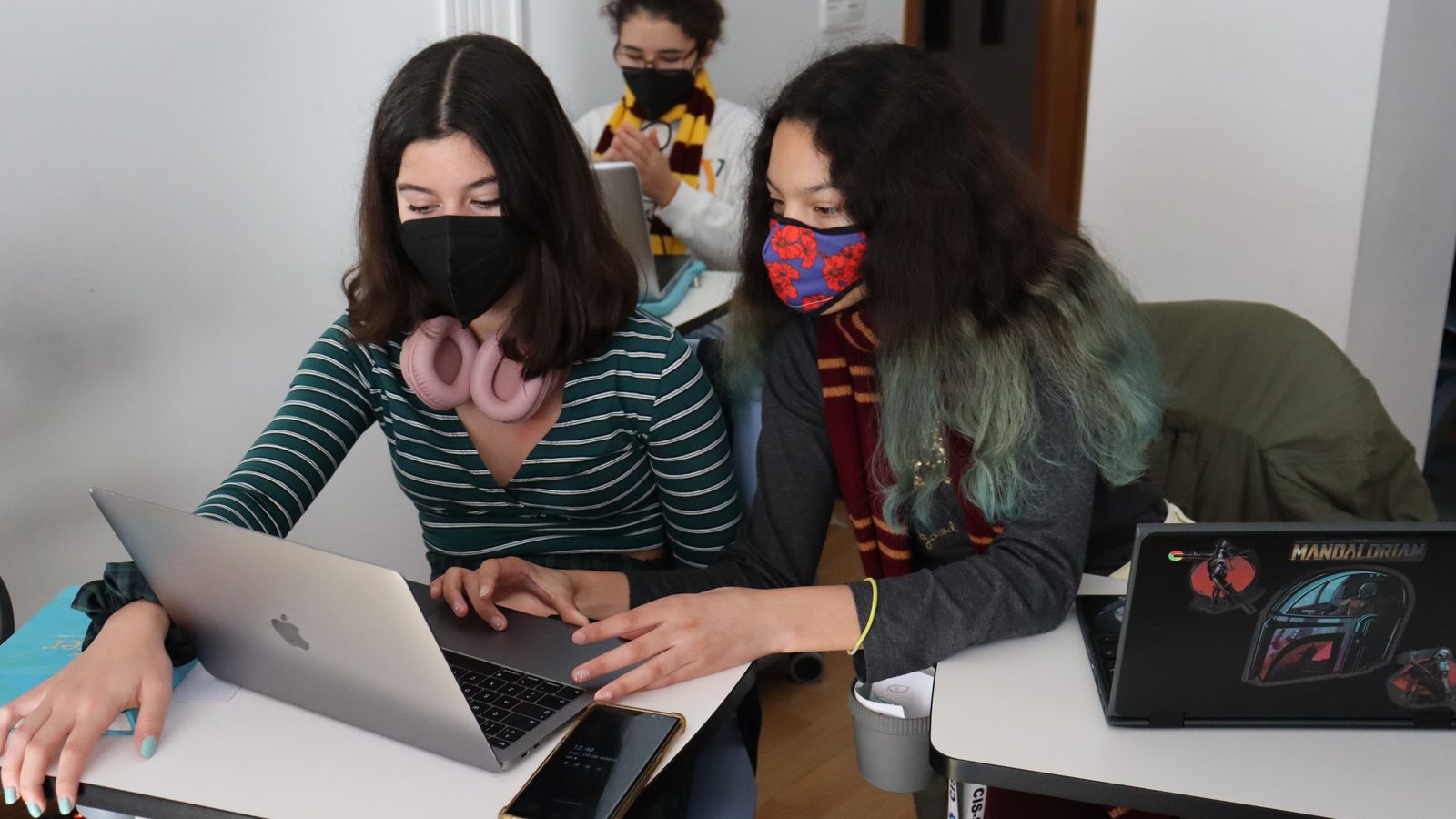 Alumnas participantes en el programa experimental del SFP.