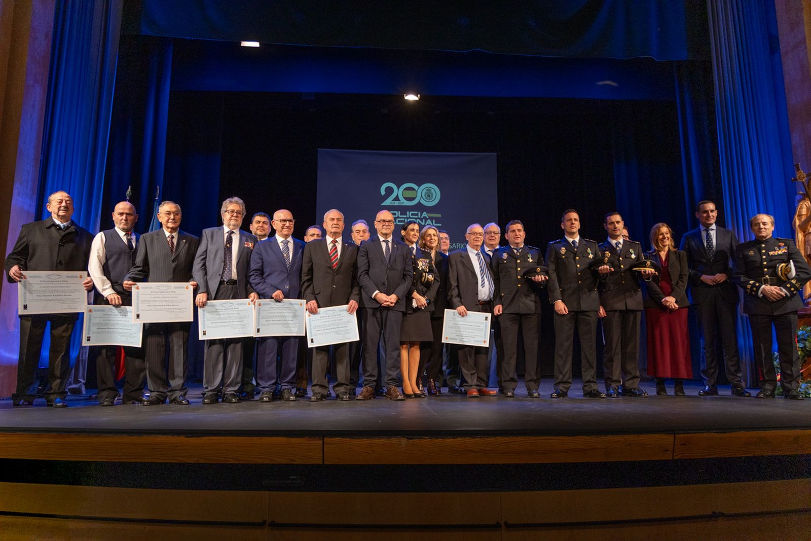 Acto conmemorativo por el 202º aniversario de la Policía Nacional