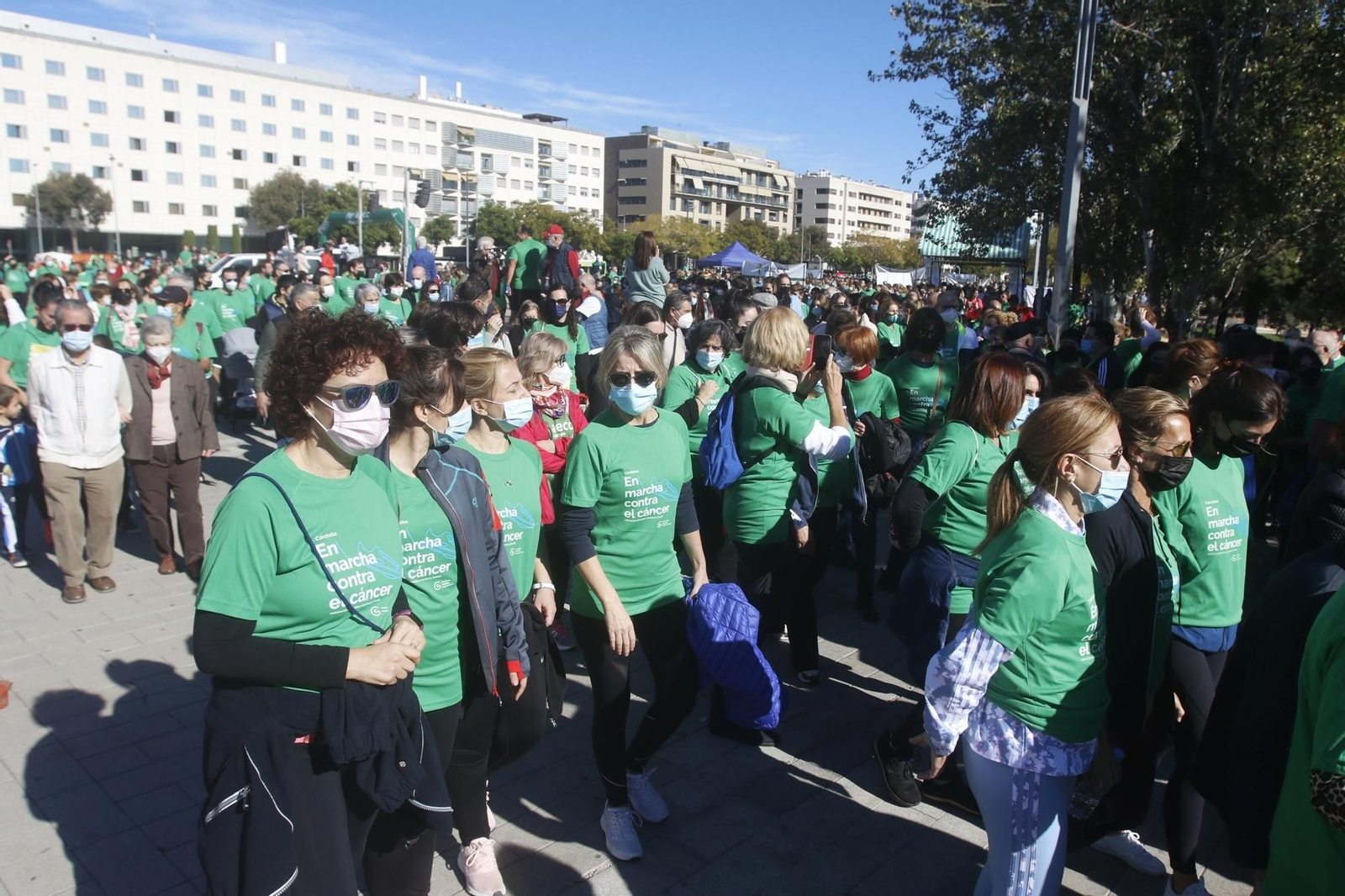 La marcha por la vida de la AECC en Córdoba, en fotografías