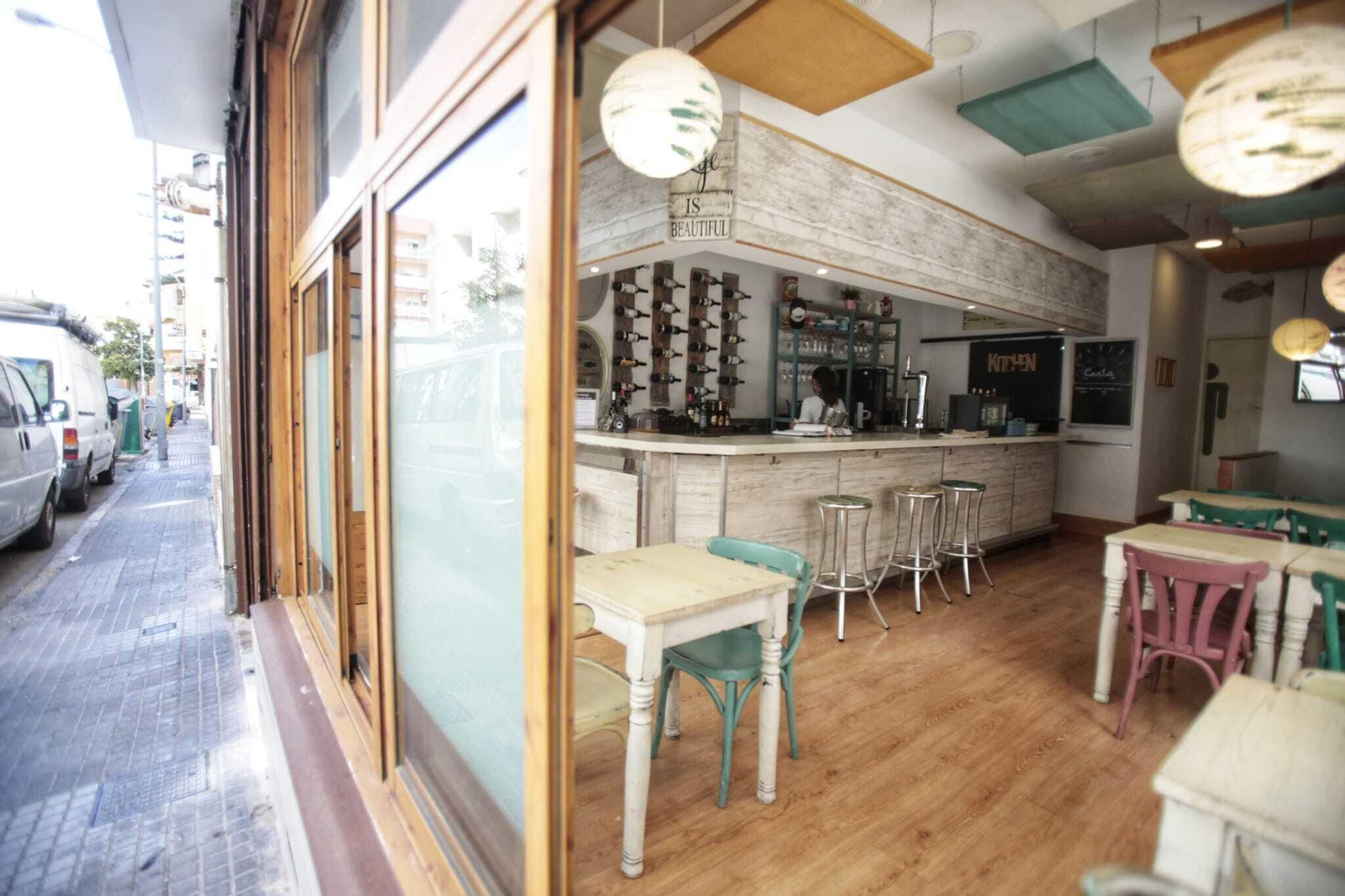 El restaurante Arrebol, en la calle Santa Teresa de Jesús.