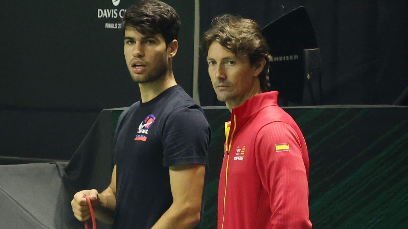 Rafa Nadal-Carlos Alcaraz, ocho juegos a tope con empate antes de la Copa Davis