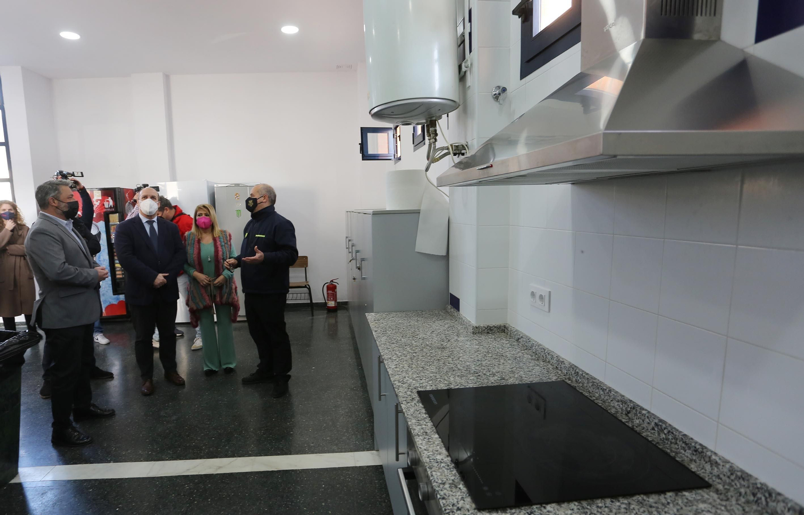 Finalizan las obras de mejora del Parque de Bomberos de Jerez