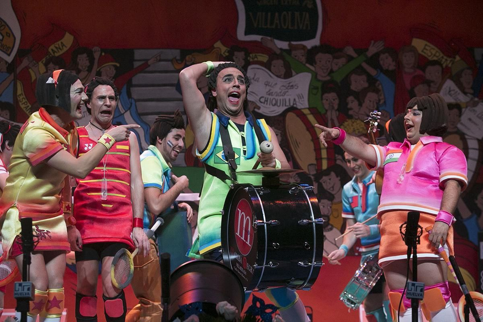 Imagen de la tercera semifinal del Carnaval Colombino