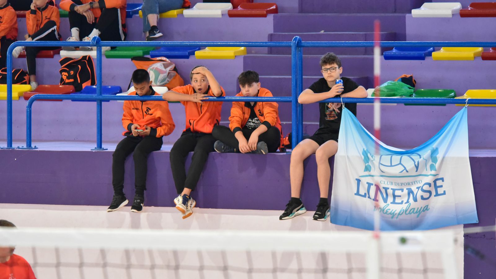 Las fotos de la segunda jornada del Campeonato de Andalucía infantil masculino de voleibol en La Línea