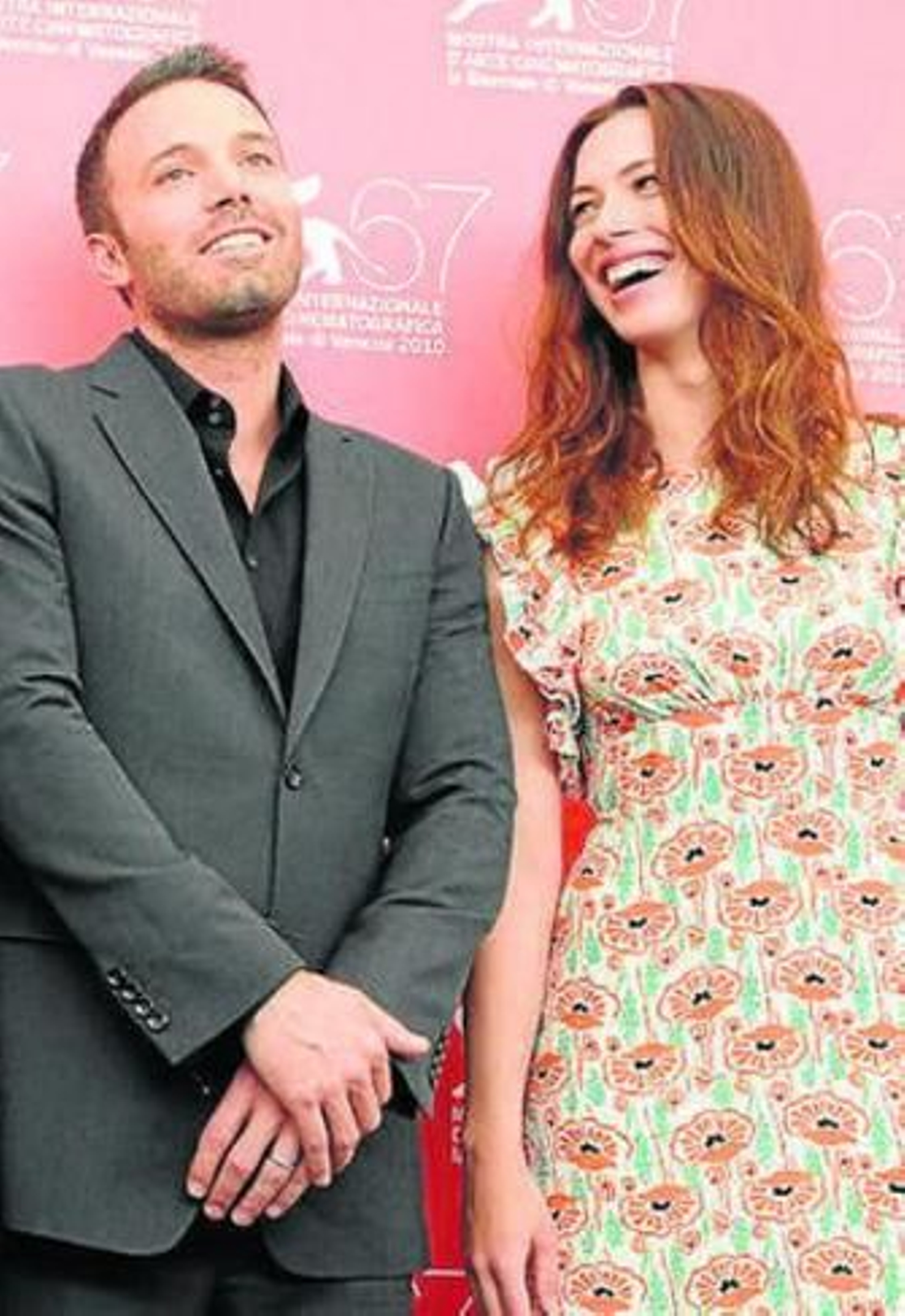 Ben Affleck y Rebecca Hall.