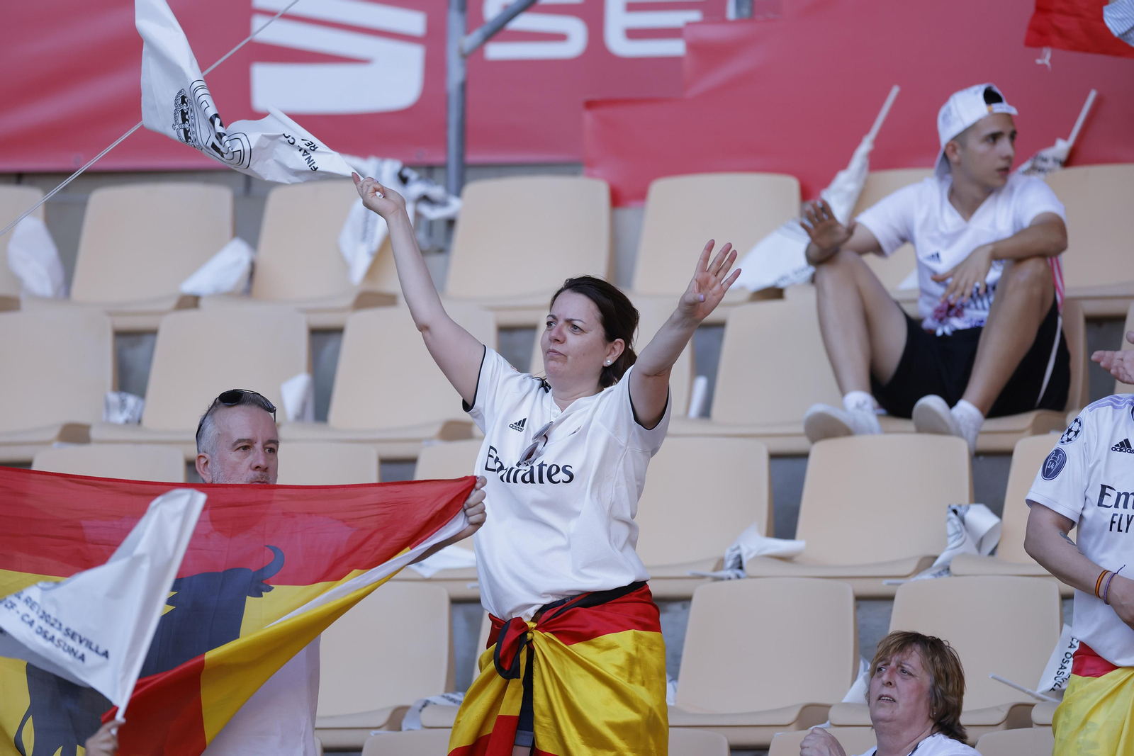 Búscate en las fotos de la final de la Copa del Rey entre el Madrid y el Osasuna
