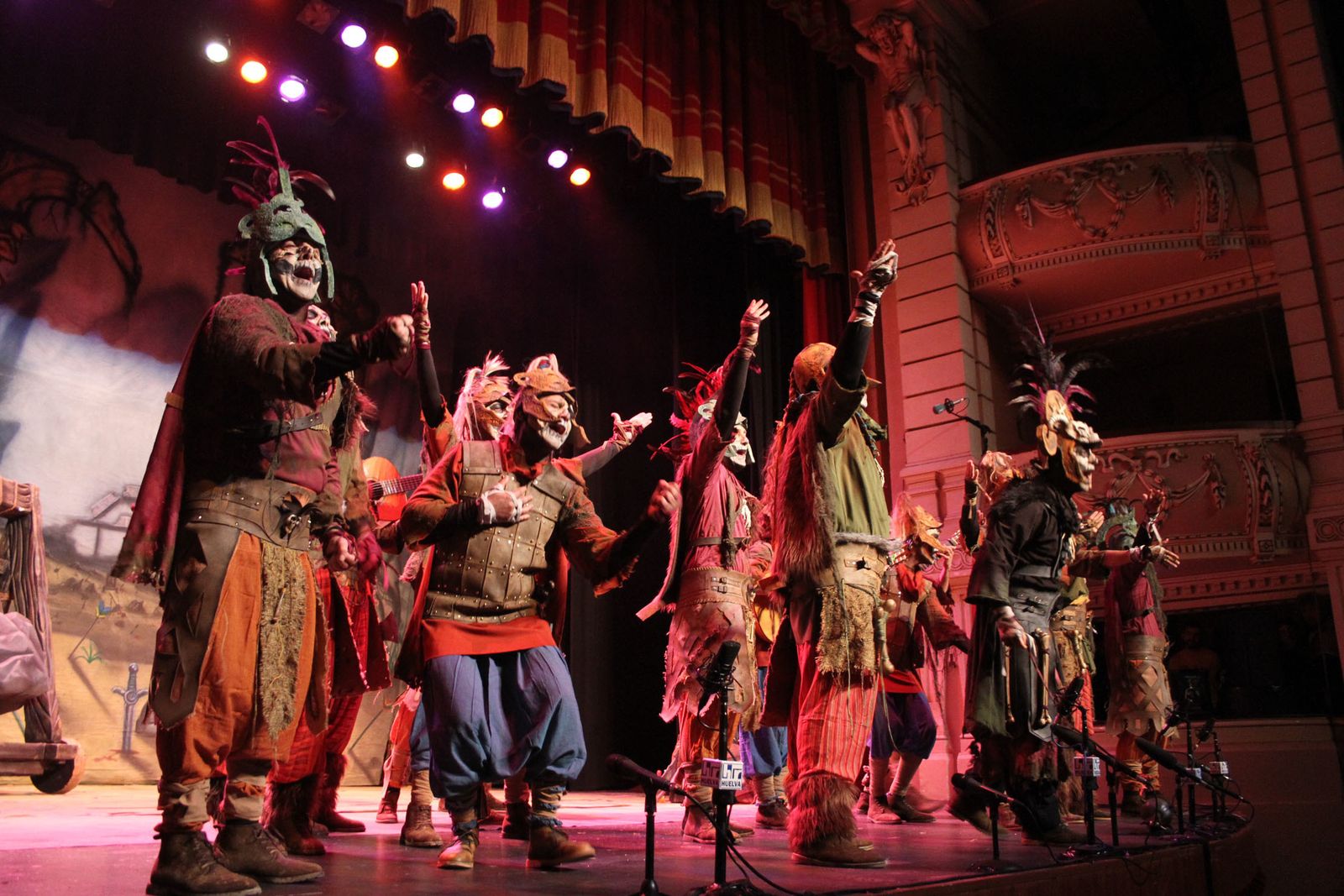 Imágenes del primer día de preliminares de concurso del Carnaval Colombino 2018