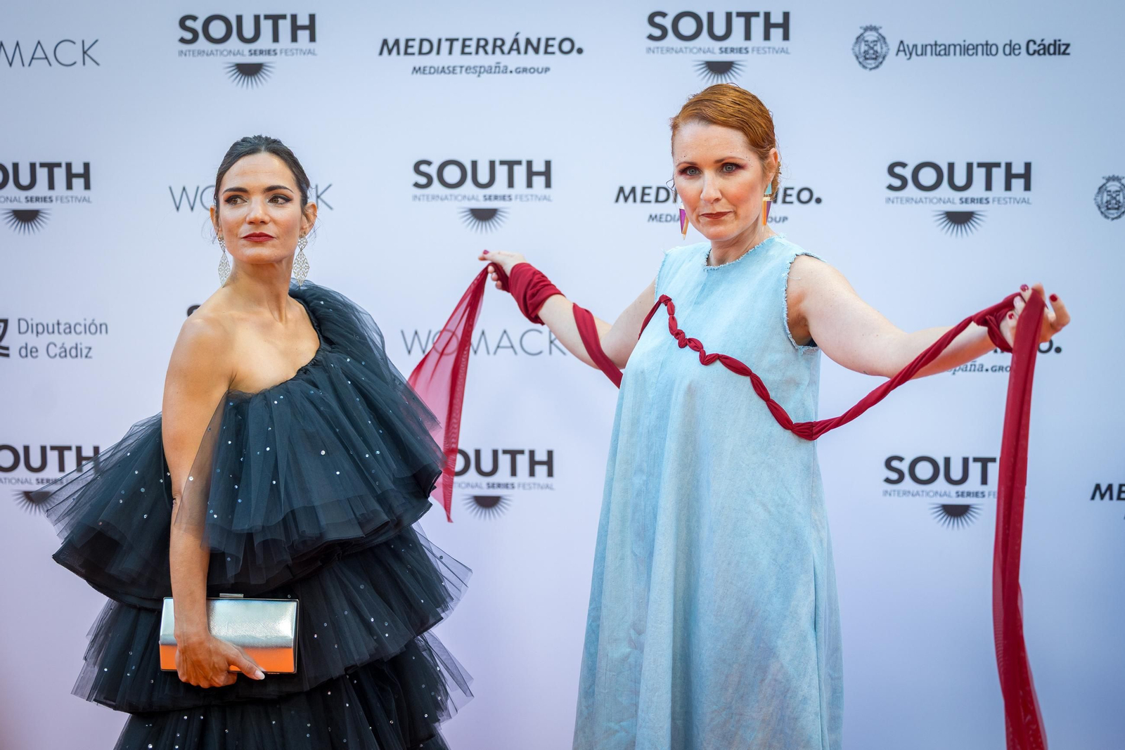 Imágenes de la alfombra roja del viernes 12 del South Series Festival