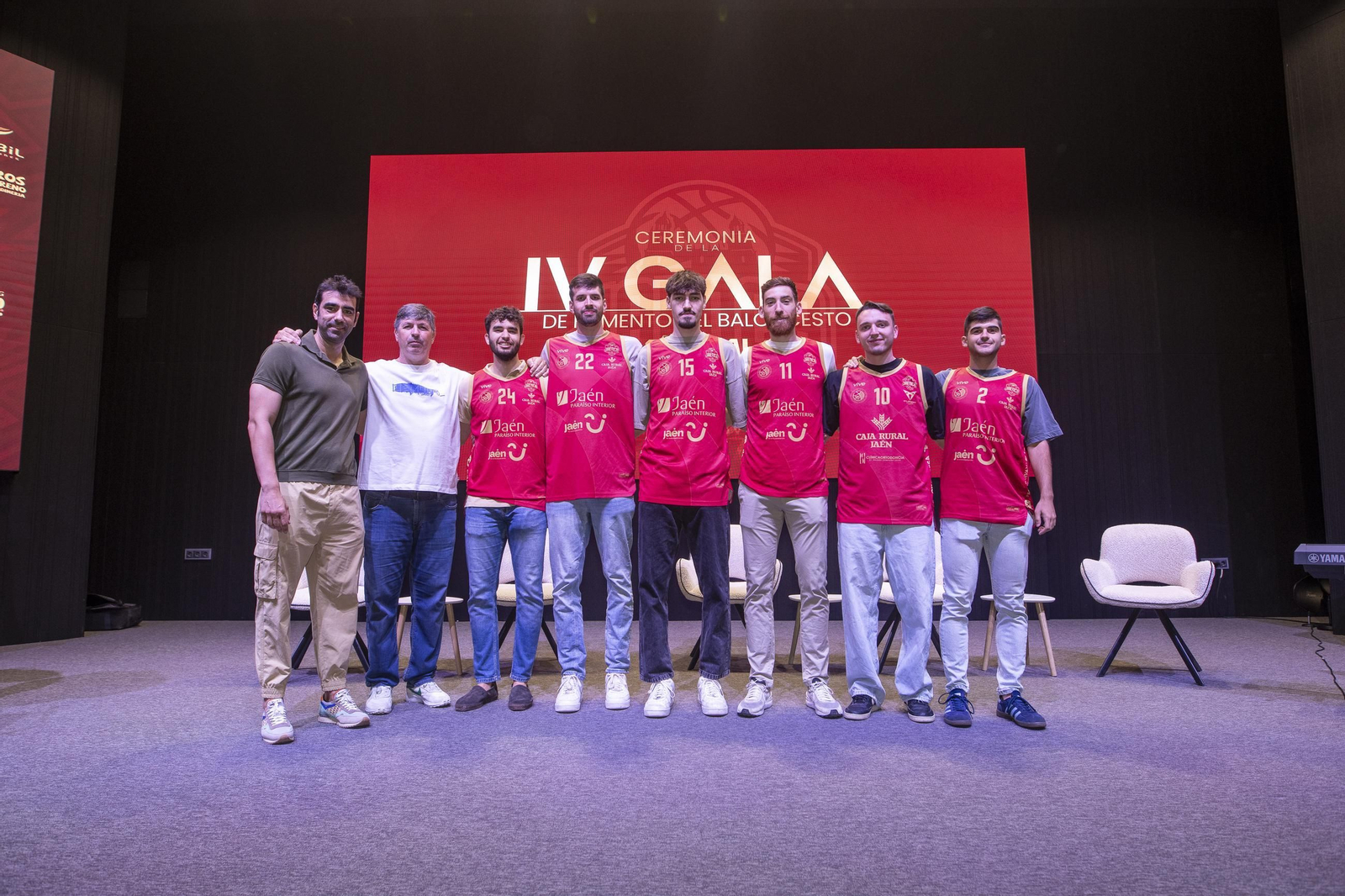 Valores y emoción en la IV Gala de Fomento del Baloncesto del Jaén CB, en imágenes