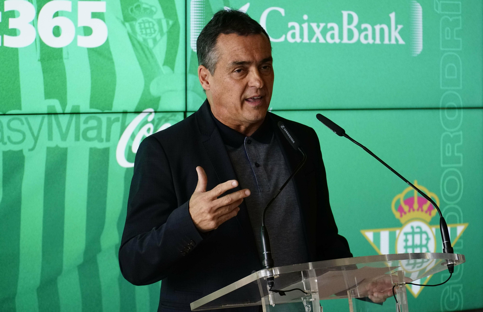 El coordinador del área deportiva, Alexis Trujillo.