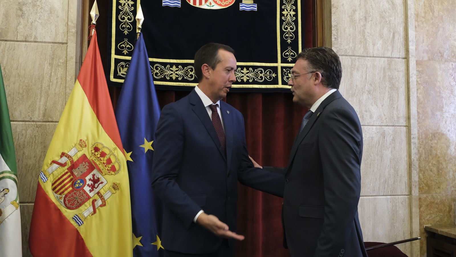 Imágenes de José María Martín como nuevo Subdelegado del Gobierno en Almería