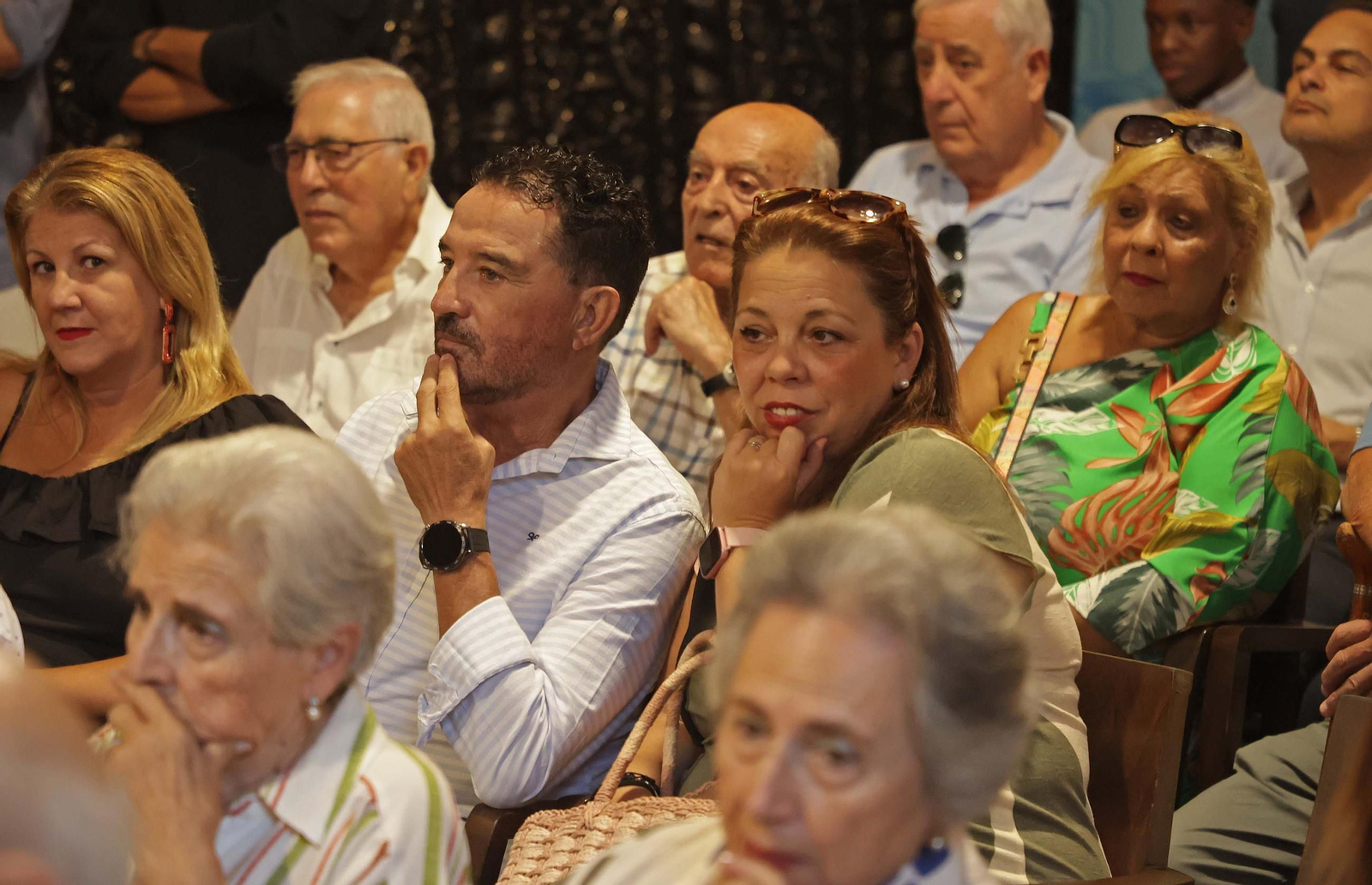 Fotos del acto de reconocimiento a Crescencio Torés en el Ayuntamiento de Algeciras