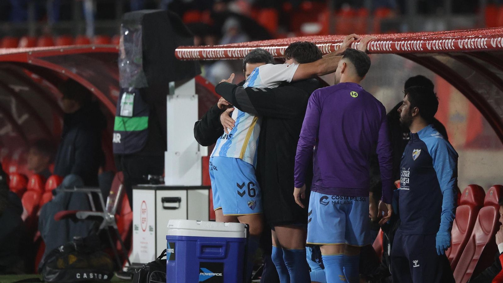 Las fotos del UD Almería - Málaga CF