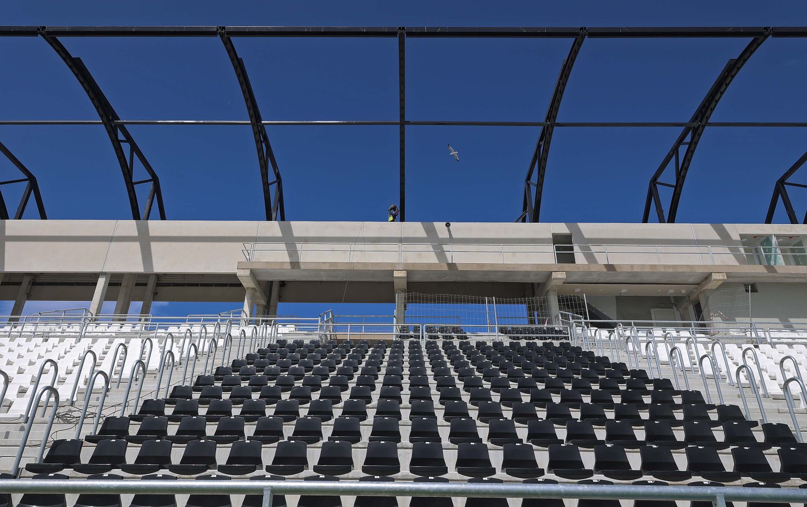 El estadio Ciudad de La Línea, en imágenes