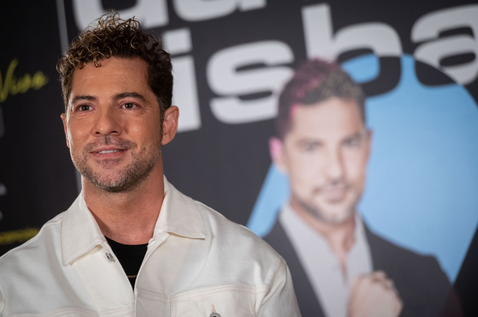 David Bisbal durante la presentación de su nueva gira.