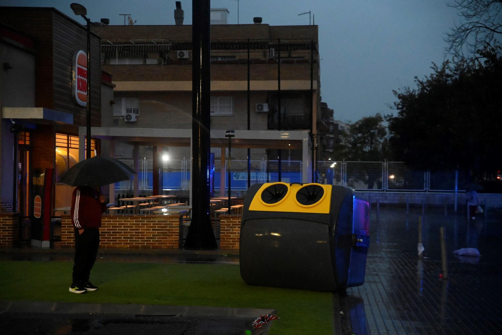Las imágenes de los daños causados por el fuerte viento en el Sector Sur en Córdoba