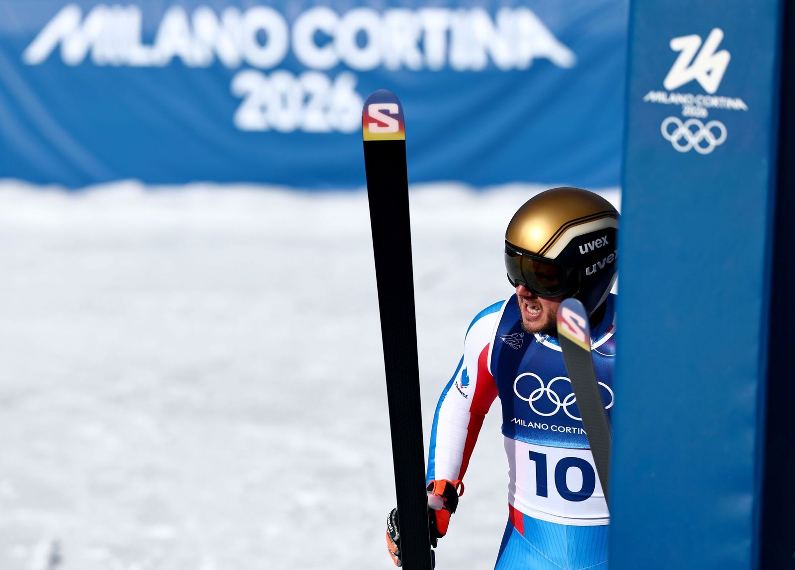 Las espectaculares fotos del descenso masculino en los Juegos Olímpicos de invierno