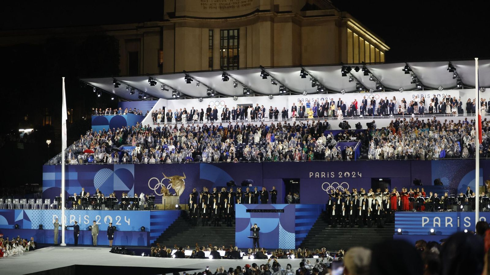 Las fotos de la ceremonia de inauguración de los Juegos Olímpicos de París 2024