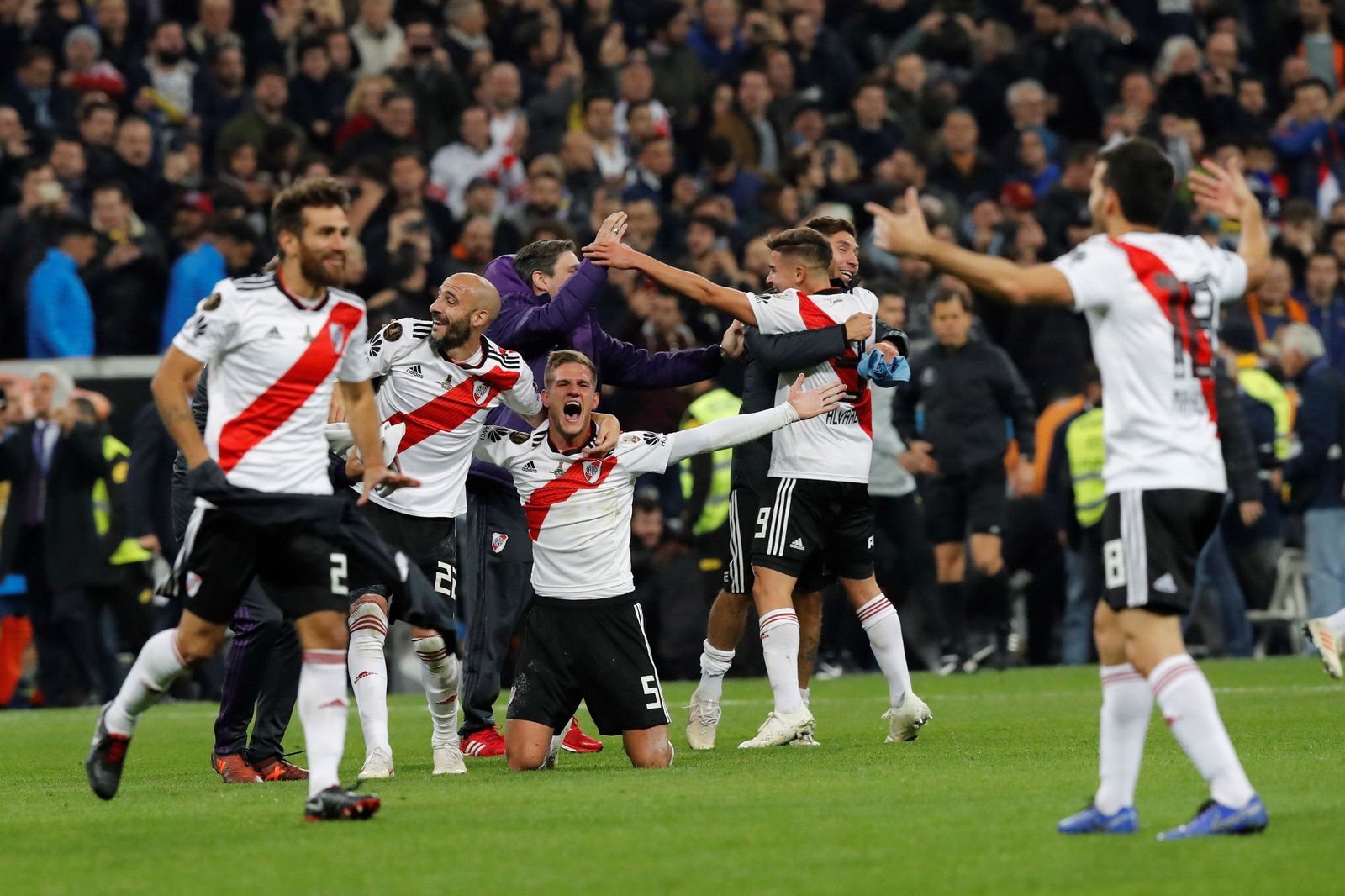 Las imágenes de la final de la Copa Libertadores entre el River Plate y el Boca Juniors