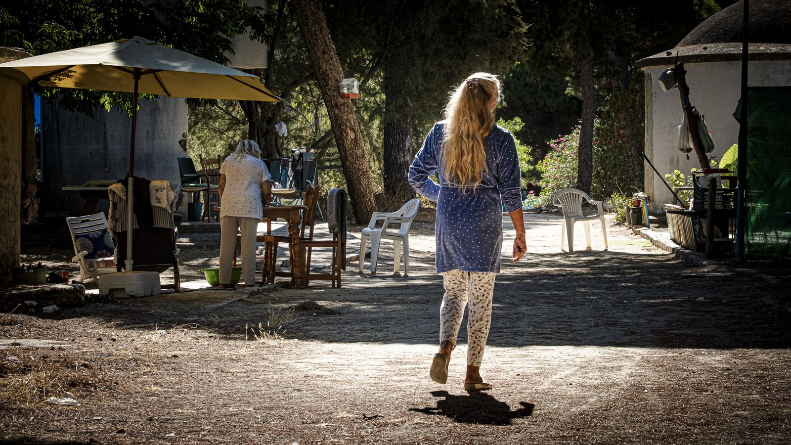 Las imágenes actuales del estado de abandono del antiguo campamento La Forestal en Rota