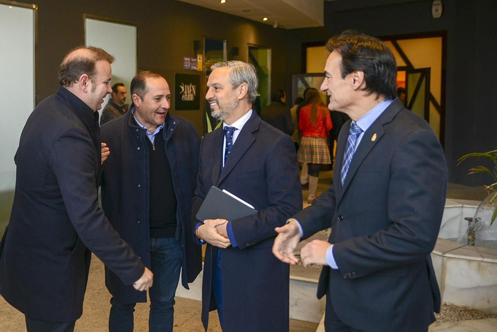 En imágenes: así ha sido el desayuno informativo de Jaén Hoy con el alcalde, Agustín González