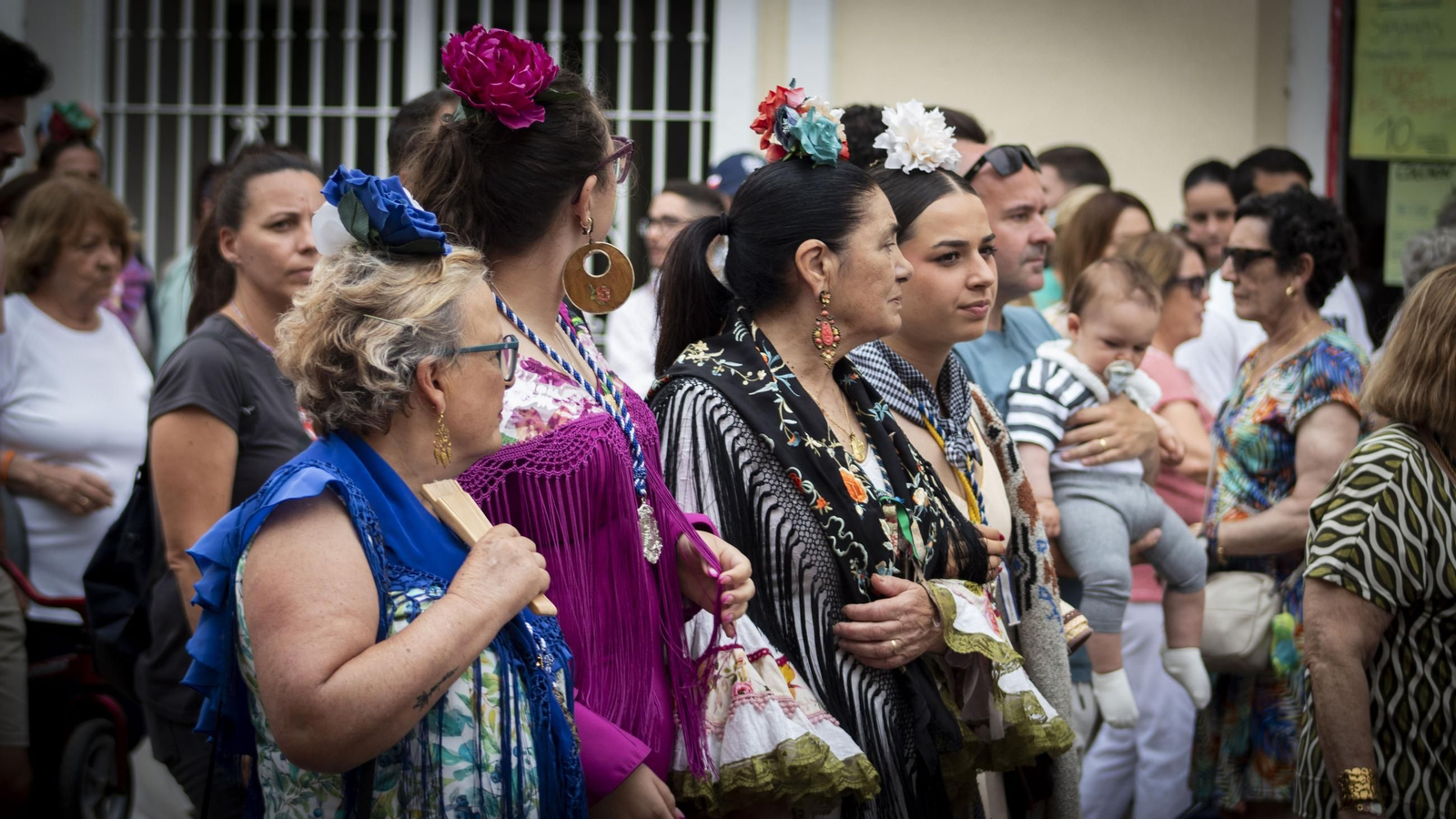 Romería del Rocío: las imágenes de la salida de la hermandad de San Fernando