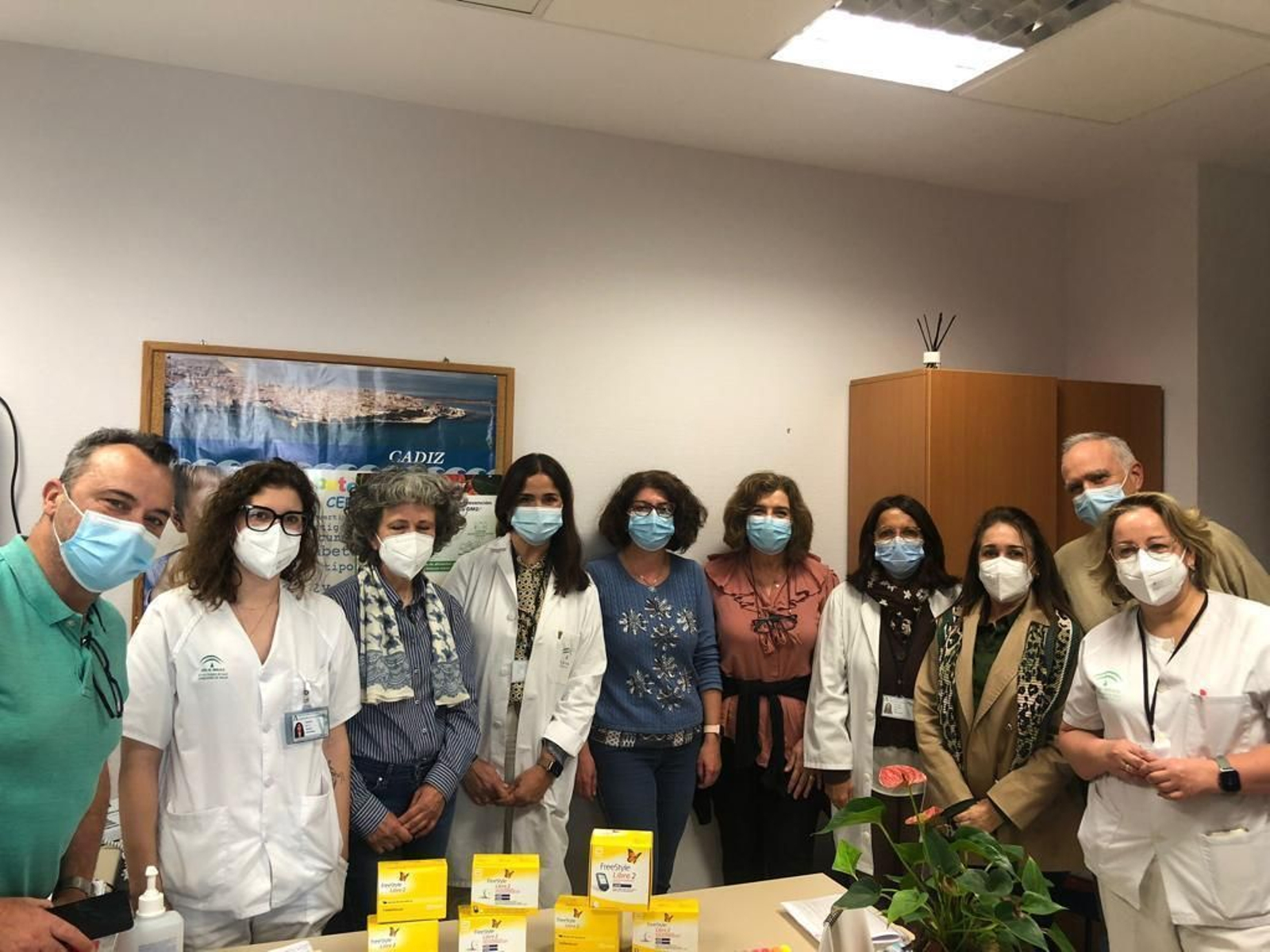 El personal participante en la formación.