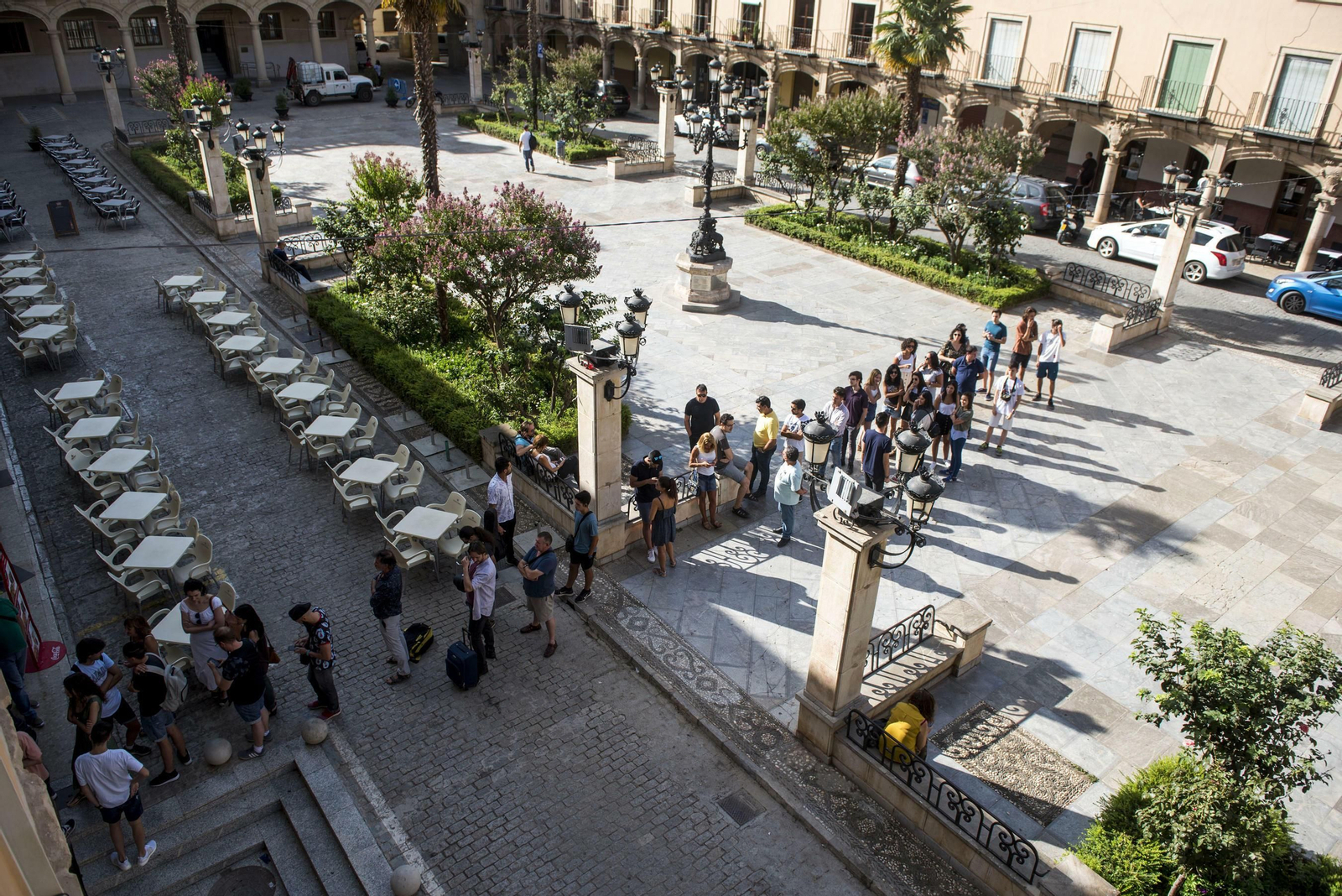 Imágenes del casting para la serie de Amazon y TVE en Guadix