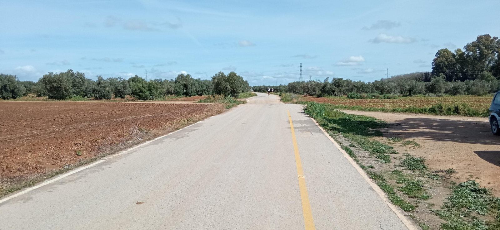 Las imágenes de la Ruta Azul en Bollullos de la Mitación