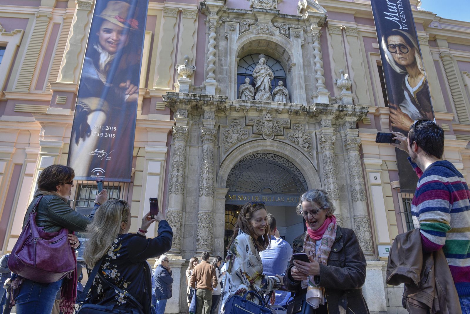 Blogueros e ‘influencers’ de Andalucía Travel Bloggers visitaron el Museo de Bellas Artes