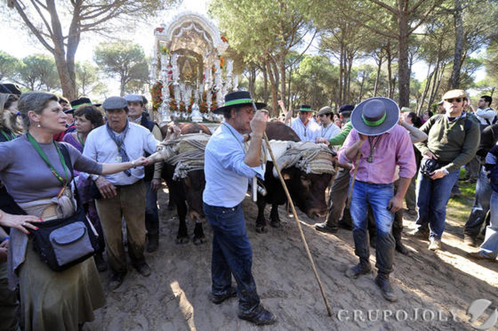 Peregrinación extraordinaria de la Hermandad del Rocío de Triana a Almonte. / Manuel Gómez
