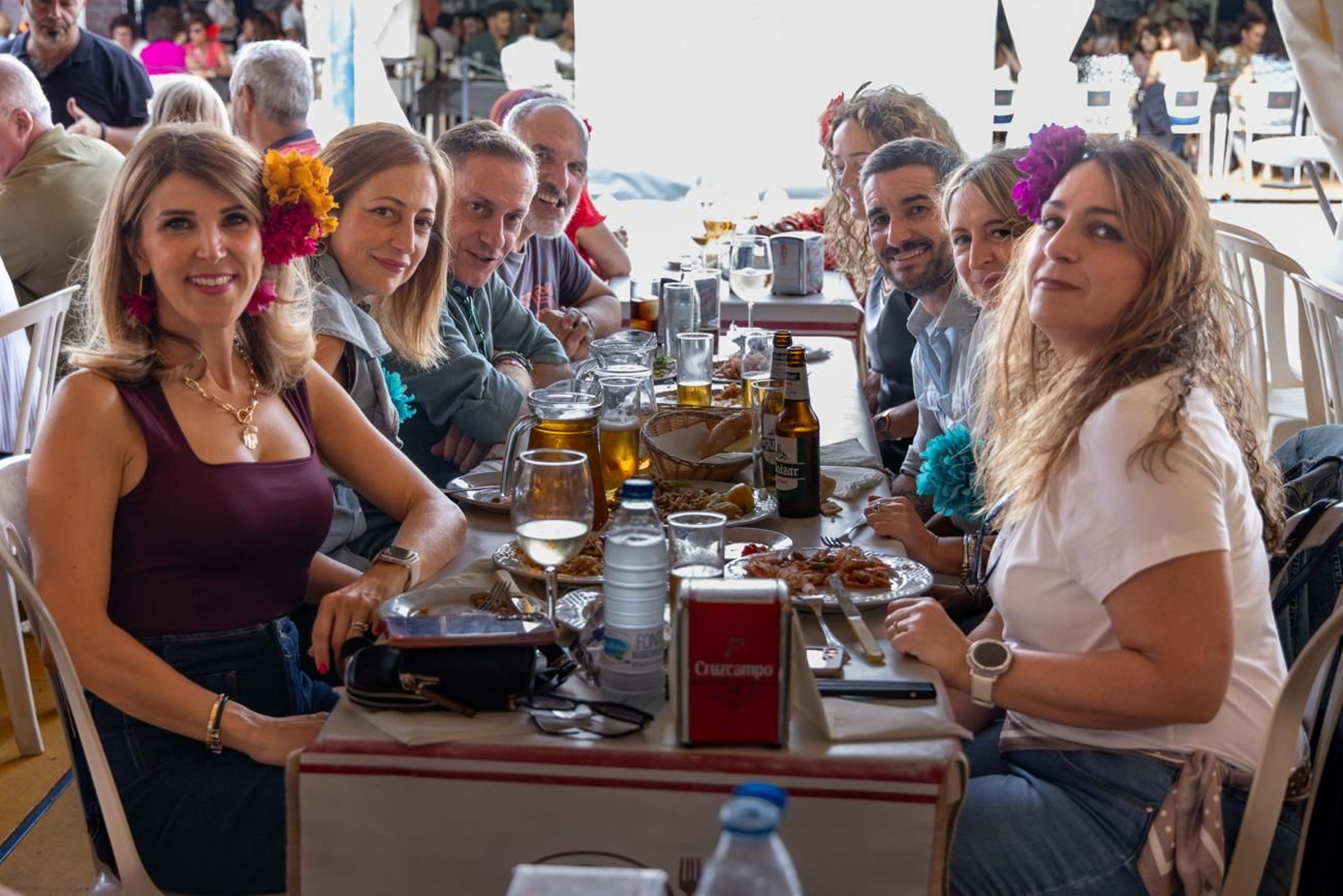 El ritmo no para en la Feria de San Lucas