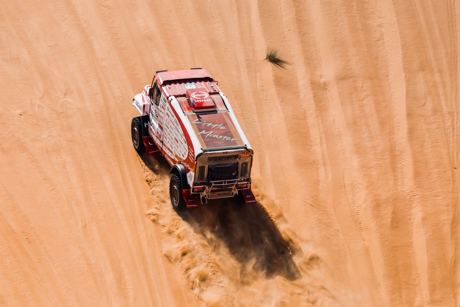 Las mejores fotos del Dakar por las dunas