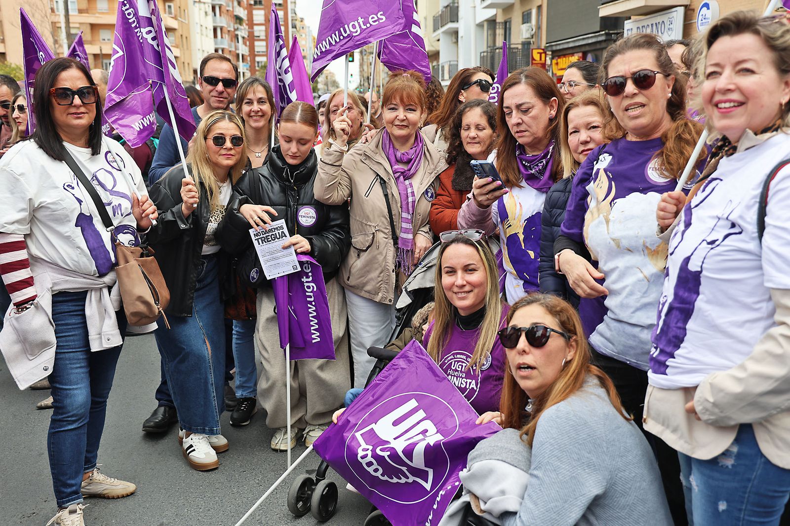 8M: Las fotografías de la manifestación del Día de la Mujer