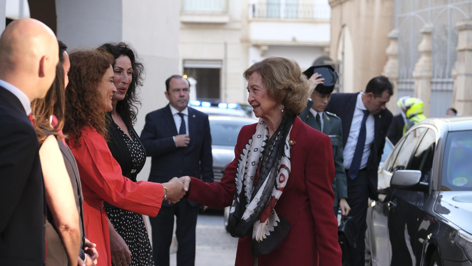 La Reina Sofía visita Almería, en imágenes