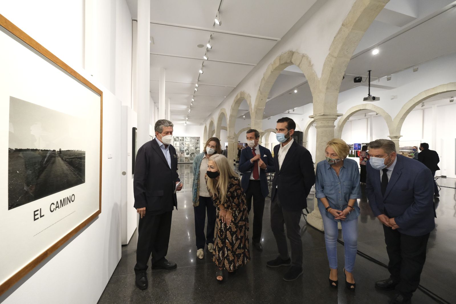Fotogalería visita Consejera Cultura al CAF
