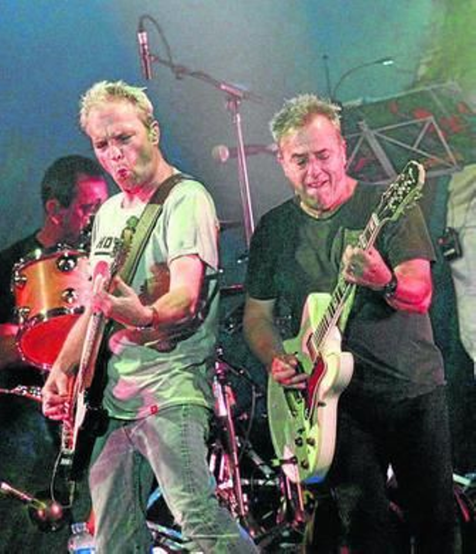 David Sumers y Rafa Gutiérrez en una actuación el pasado año en Algeciras.