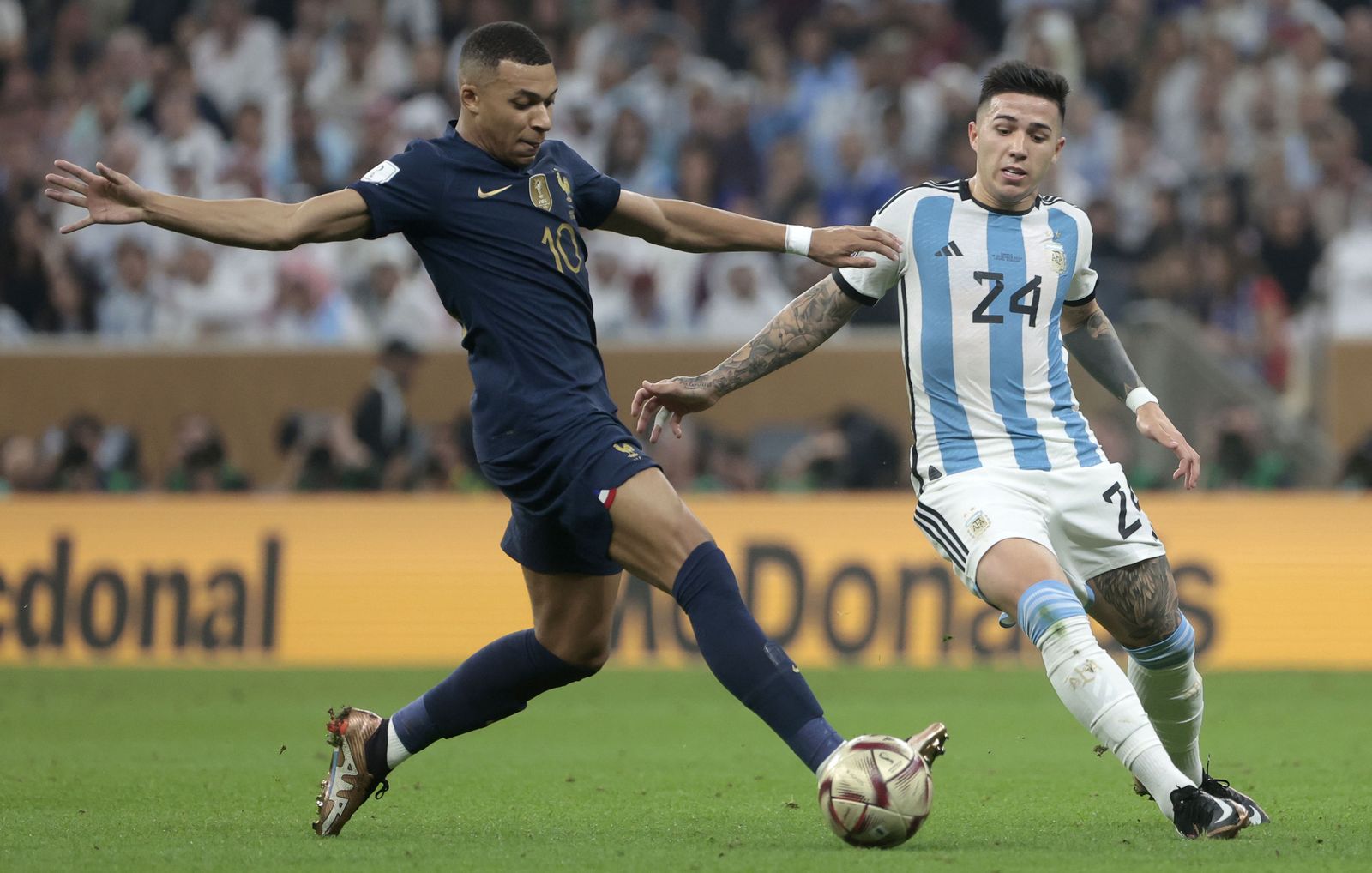 Final del Mundial de Qatar: Argentina-Francia, en imágenes
