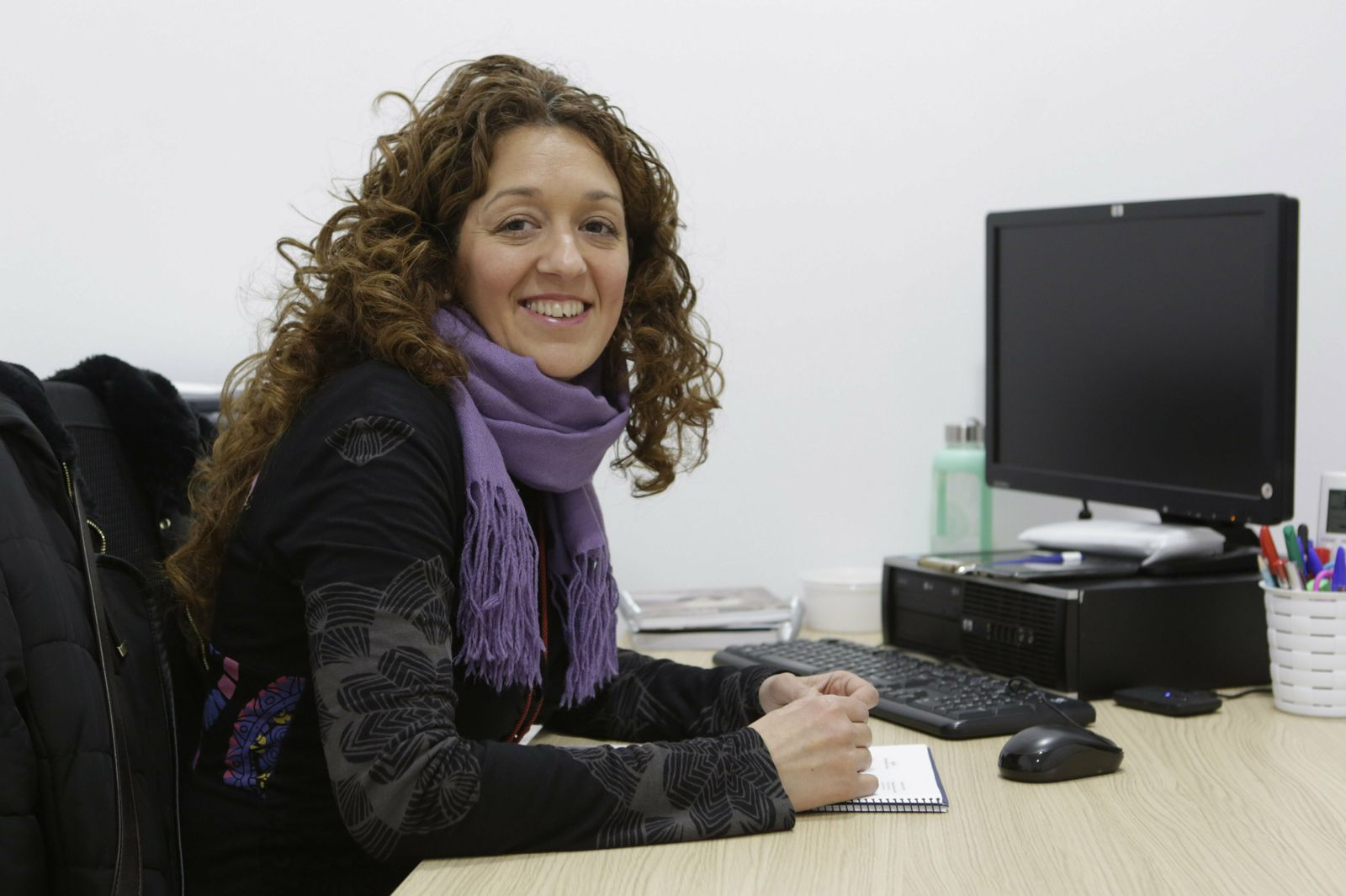 Sofía Romero es la coordinadora de la unidad de día para menores de Tres Barrios-Amate.