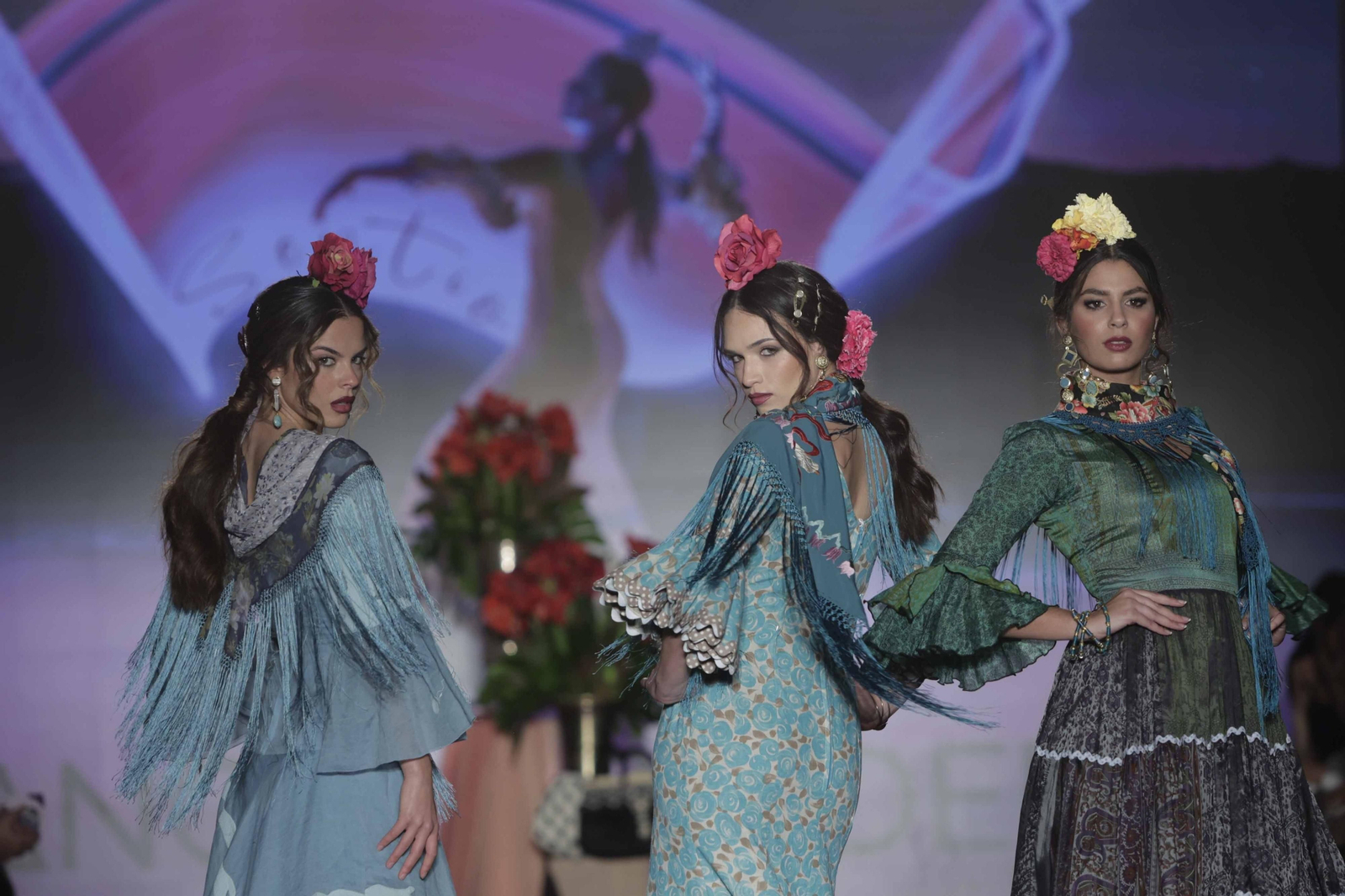 El desfile Ángela & Adela en  We Love Flamenco, todas las fotos