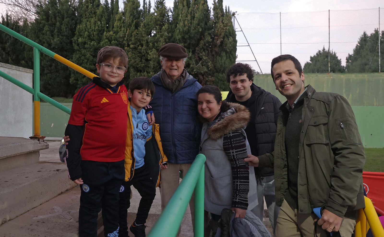 Búscate durante el España - Italia sub-17 celebrado en Los Barrios