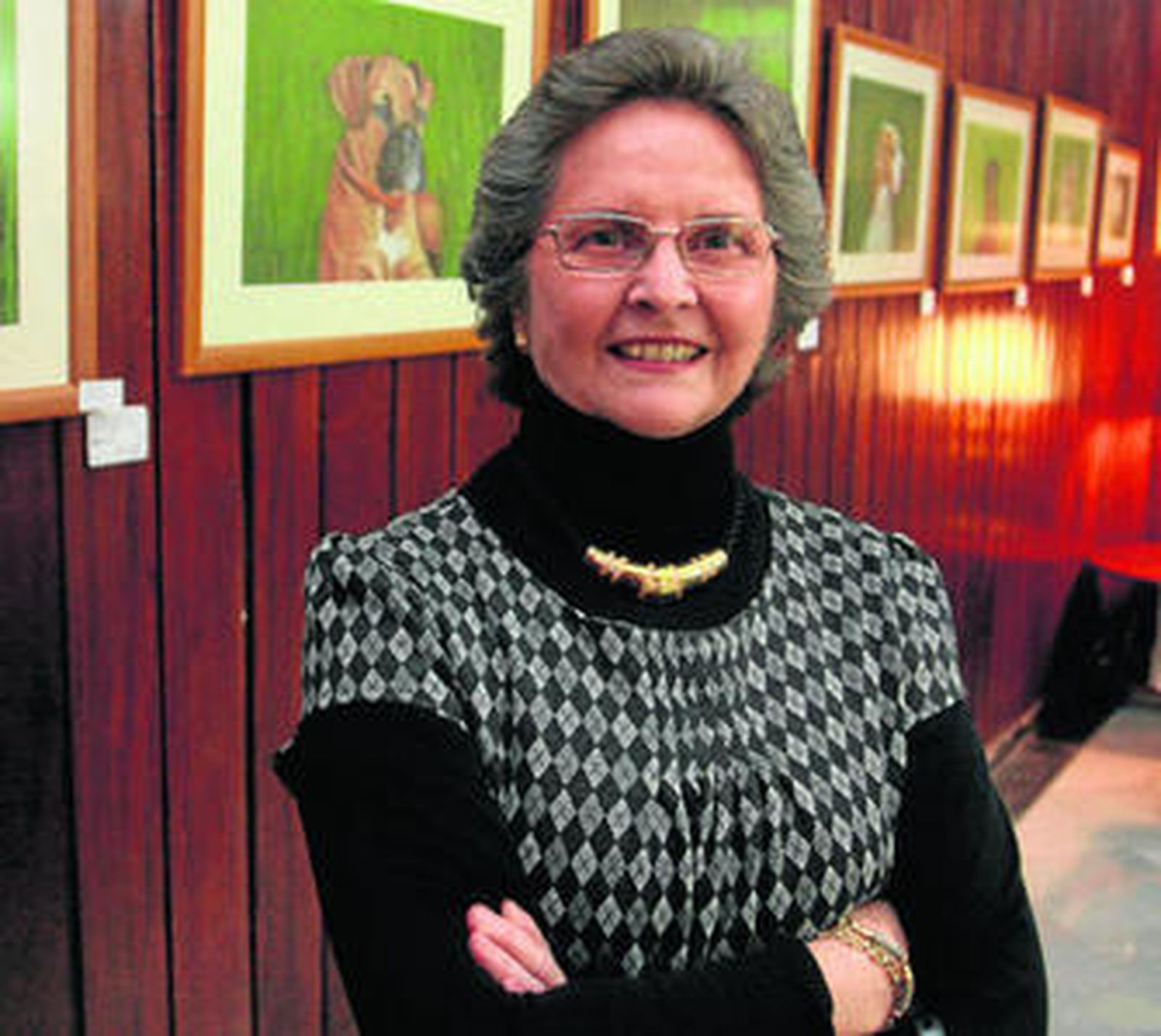 La pintora gaditana Rosa Jaques.