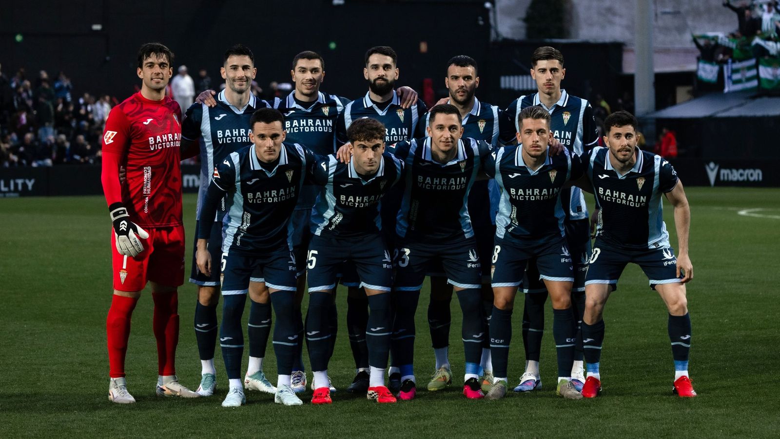 El inicial del Córdoba CF en su partido ante el Ceuta en el Alfonso Murube.