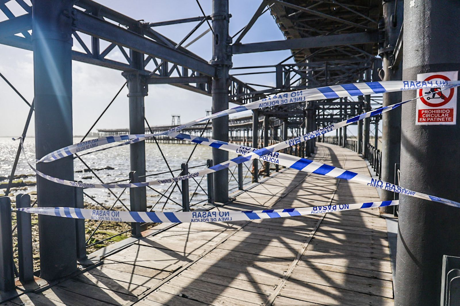 Fotografías del ambiente en la ciudad con el paso de la borrasca Leonardo