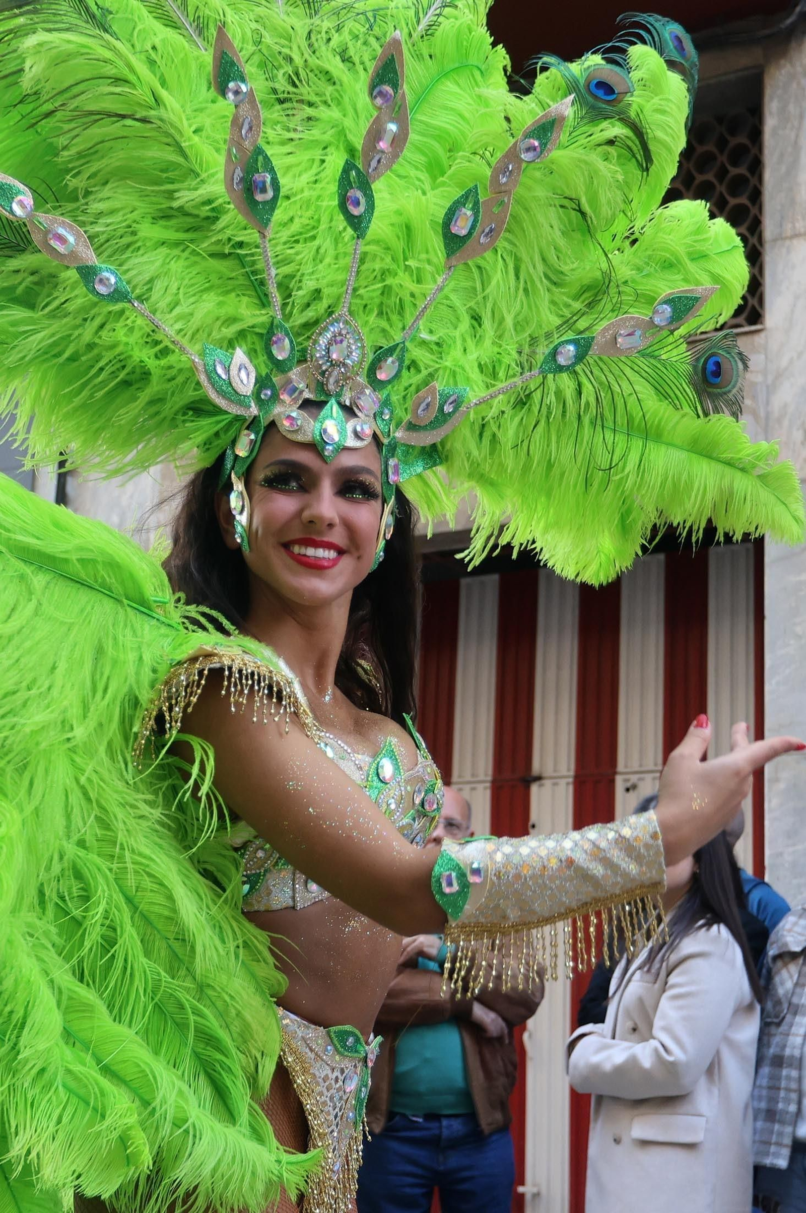 Imágenes de la cabalgata del Carnaval Colombino 2024