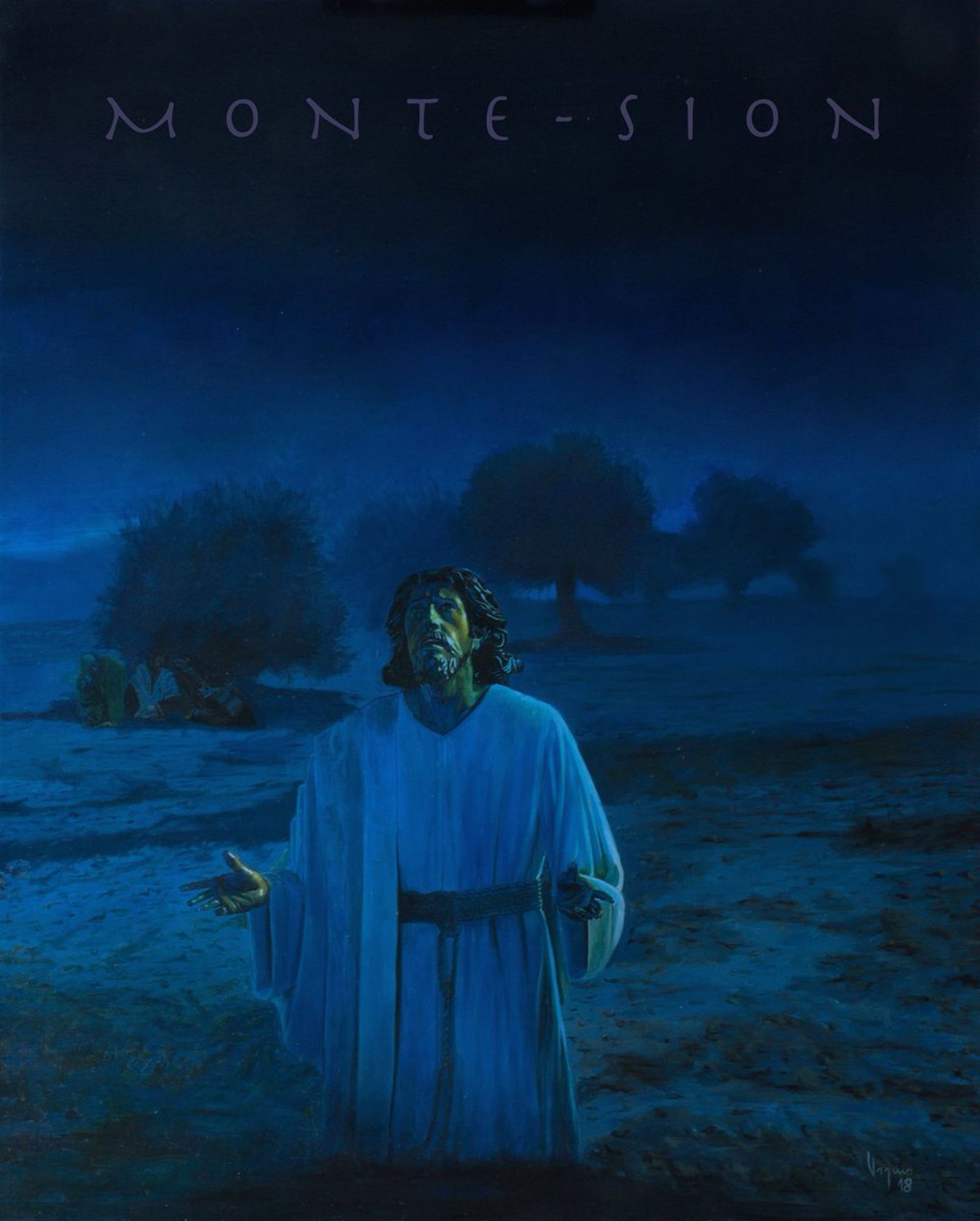 La pintura de Fernando Vaquero para Montesión.