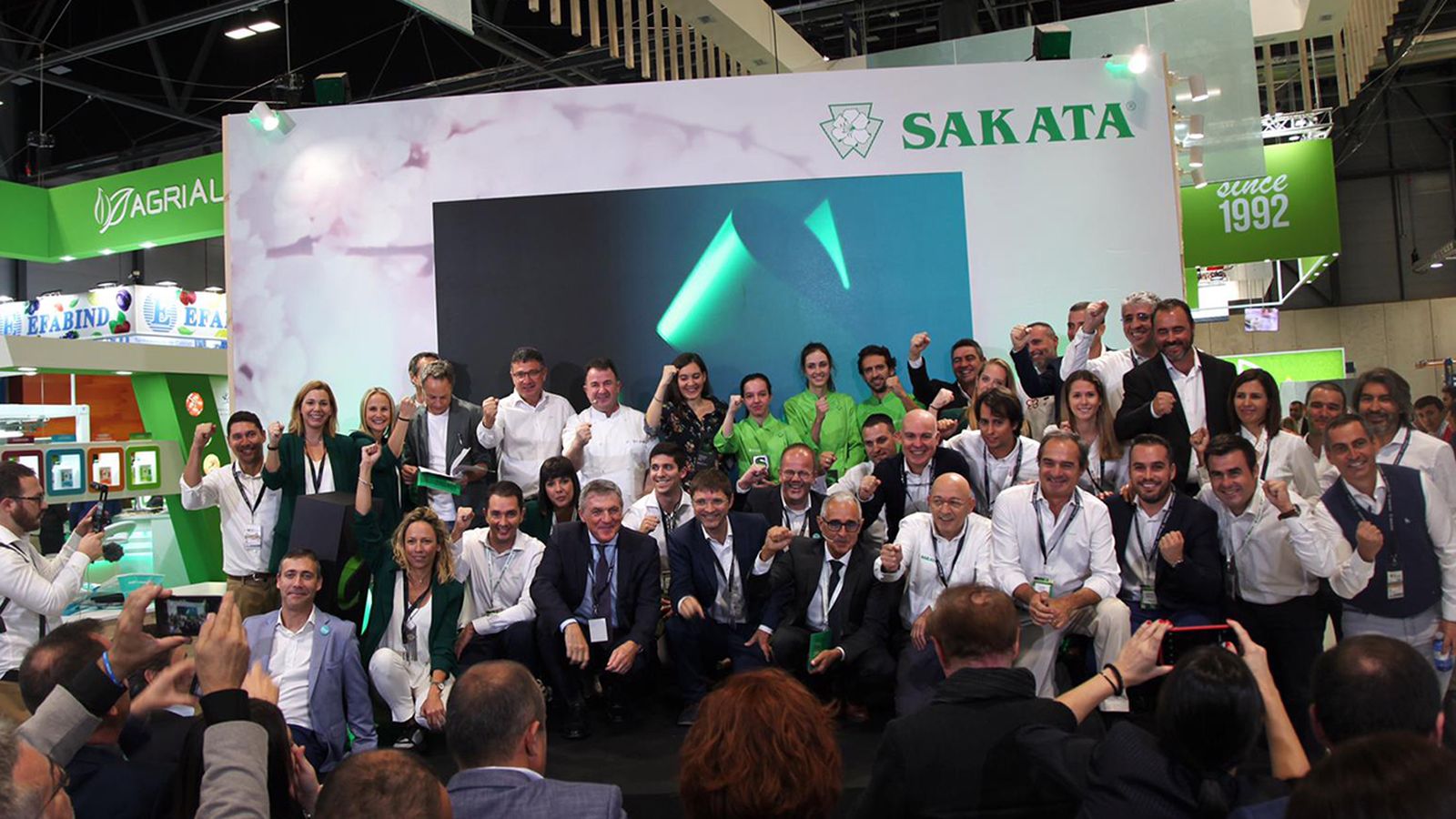 Los Premios Sakata de una edición anterior.