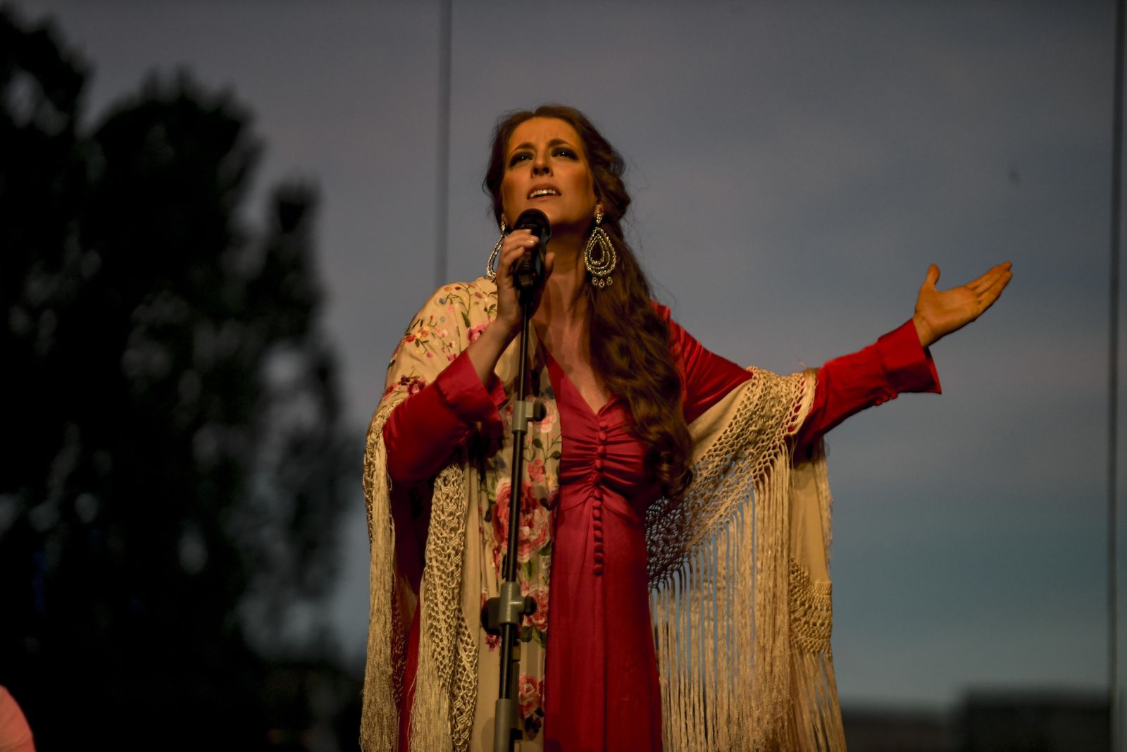 La cantaora Argentina en un concierto.